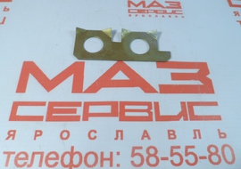 Пластина крепления маховика правая (ЯМЗ) 236-1005128-А (без усика)