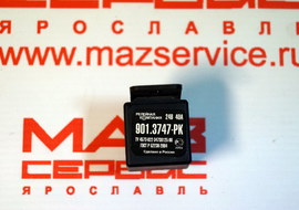 Реле элетромагнитное 24V (5 контатов) с кронштейном Релком 901.3747