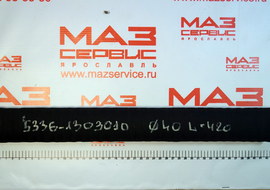 Патрубок радиатора верхний (L=420 d=40х52) 5336-1303010