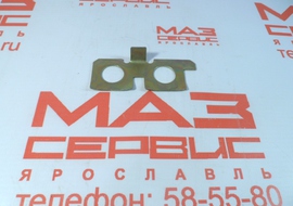 Пластина крепления маховика левая (ЯЗТ) 236-1005129-Б (с усиком)